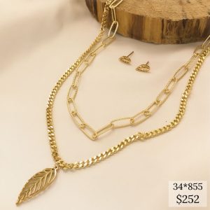 SET  HOJAS DOBLE CADENAS