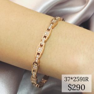 PULSO RIGIDO CANDADOS ENTRELAZADOS