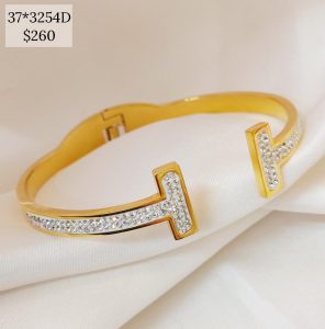 PULSERA 2 T DORADO
