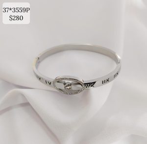 PULSO NUMEROS ROMANOS OVALO BRILLOS