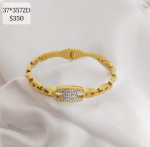 PULSO RIGIDOESLAVONES CON CENTRO ROMPECABEZAS BRILLOS