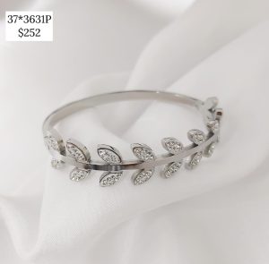 PULSO RIGIDO HOJAS CON ZIRCONIA