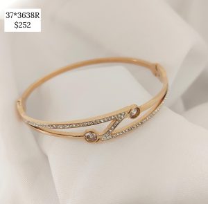 PULSO RIGIDO RAYO CON ZIRCONIA