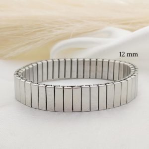 PULSO ELASTICO 12MM ENGRANE PLANO RECT