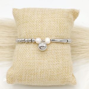 PULSO BOLAS Y BARRA DIJE BOLA