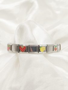 PULSO ELASTICO FRUTAS CEREZA , FRESAS