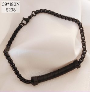 PULSO CADENA BARRA CON PIEL ENREDADA