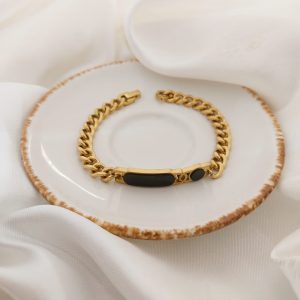 PULSO CAD PLANCHADA PACA CON OVALO Y DISCO NEGRO