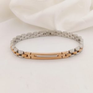 PULSO ROLEX CENTRO BARRA CON 1 LINEA COSTADOS H