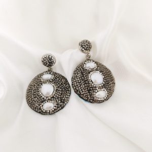 ARETE TURCO CIRCULO CON 3 PERLAS