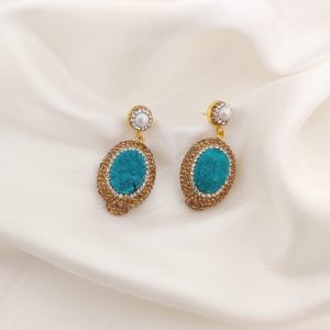 ARETE TURCO CON DRUZ Y ZIRCONIAS