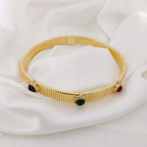 COLLAR 16 MM CON 3 PIEDRITAS MC