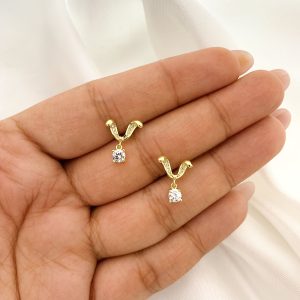 ARETE 2 LINEAS CON ZIRCONIA