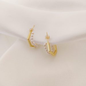 ARRACADA PENTAGONO CON PERLA