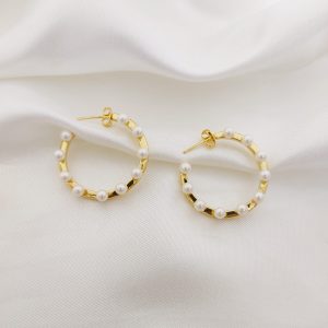 ARRACADA POSTE 3 CMS CON MINI PERLAS