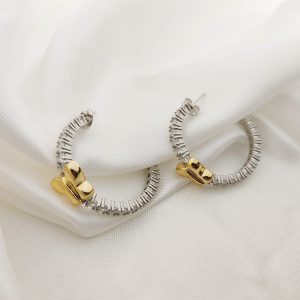 ARRACADA PLATA DIJE MARIPOSA