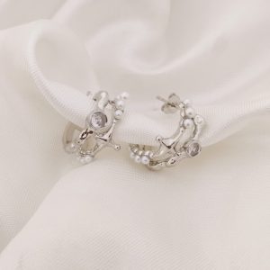 ARRACADA LUCERO Y PERLAS CON RIEL