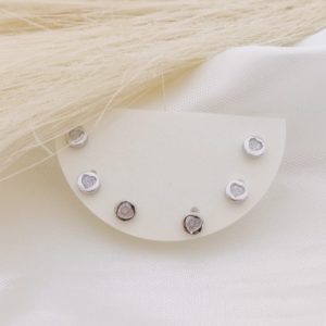 ARETE SET ZIRCONIAS CIRCULOS