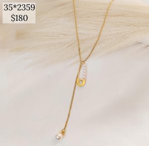 COLLAR SEGURO CON PERLAS