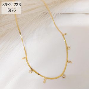 COLLAR CADENA PLANA DIJES INFINITOS