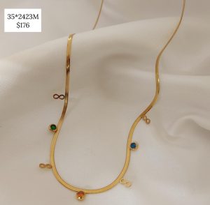 COLLAR CADENA PLANA DIJES INFINITOS