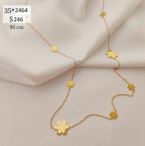 COLLAR LARGO DIJES FLORES