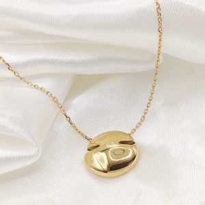 CADENA CON LUNETA IRREGULAR