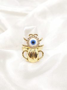 ANILLO ESCARABAJO CON OJO