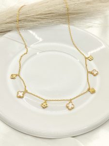 CHOKER CADENA DIJES FLORES